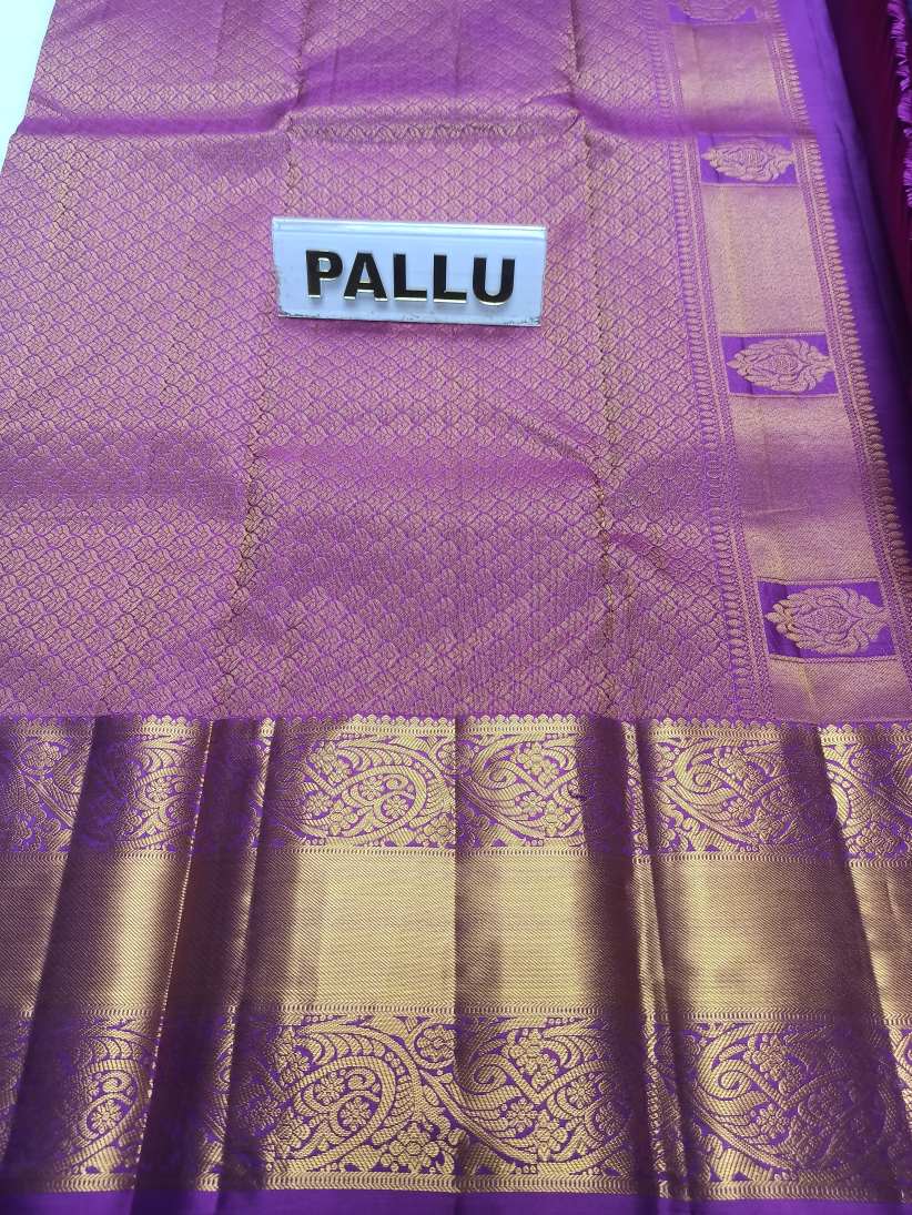Pure Kanchipuram Silk Saree.