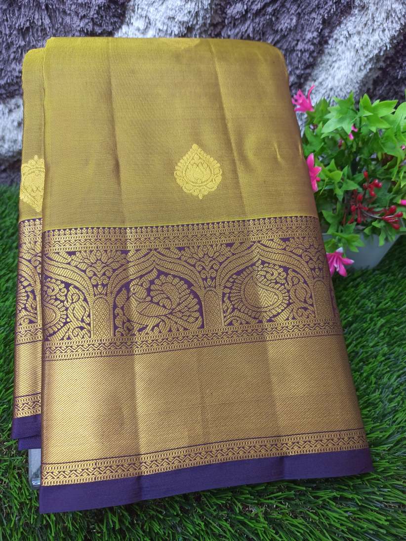 Pure Kanchipuram Silk Saree.