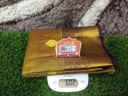Pure Kanchipuram Silk Saree.