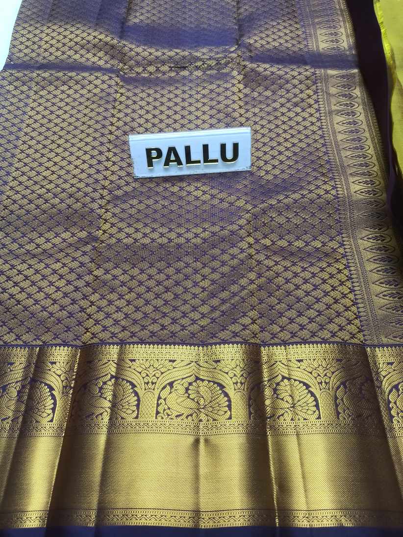 Pure Kanchipuram Silk Saree.