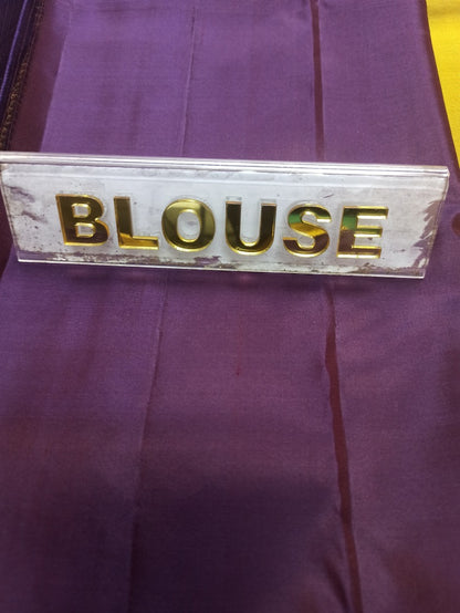 Pure Kanchipuram Silk Saree.