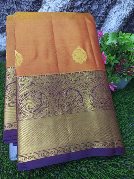Pure Kanchipuram Silk Saree.