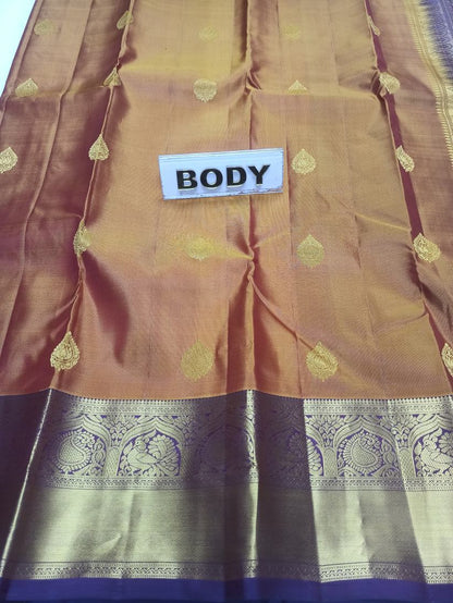Pure Kanchipuram Silk Saree.