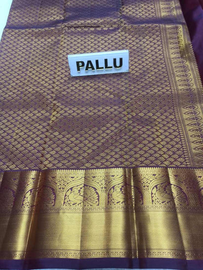 Pure Kanchipuram Silk Saree.