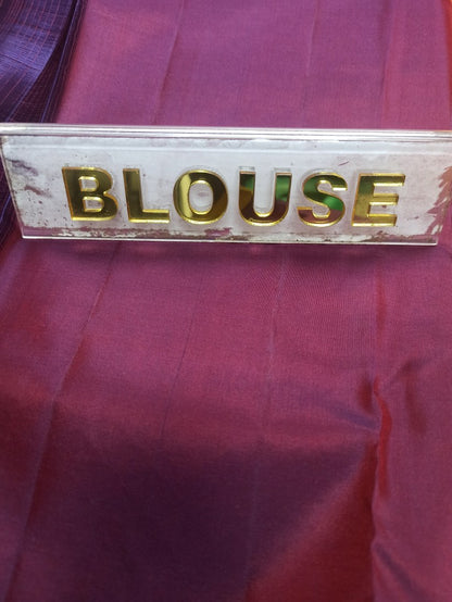 Pure Kanchipuram Silk Saree.