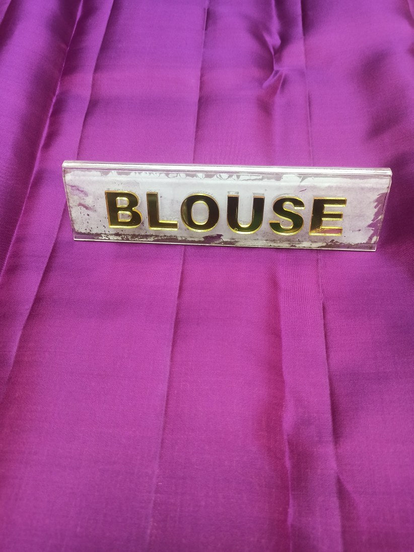 Pure Kanchipuram Silk Saree.