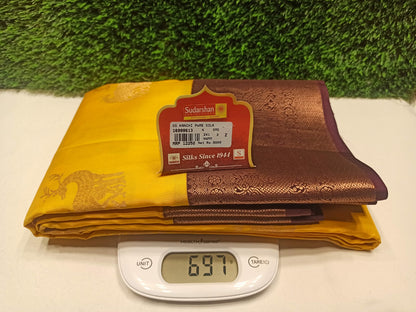 Pure Kanchipuram Silk Saree.