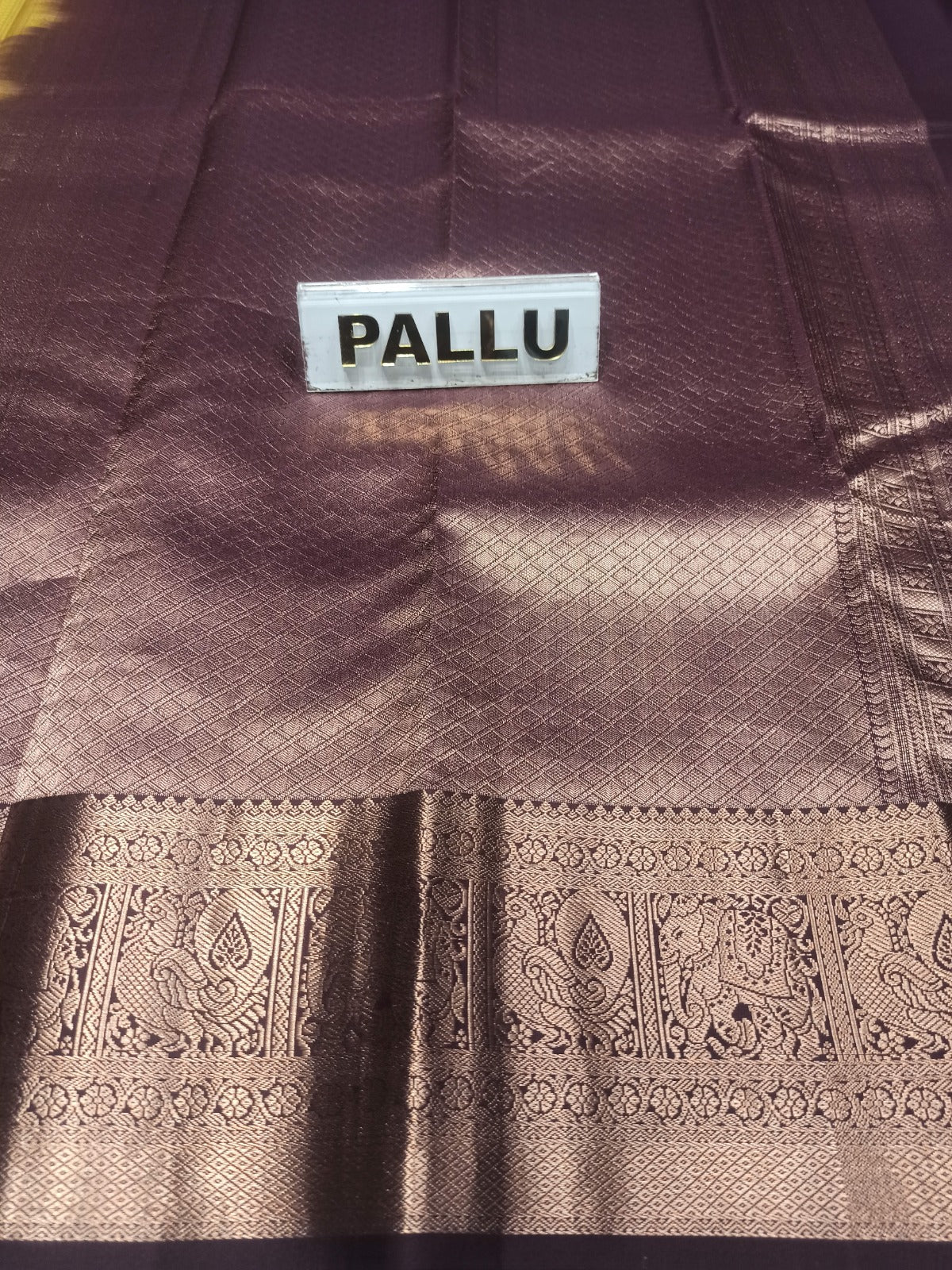 Pure Kanchipuram Silk Saree.