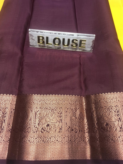 Pure Kanchipuram Silk Saree.