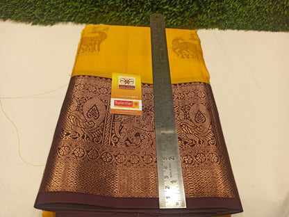 Pure Kanchipuram Silk Saree.