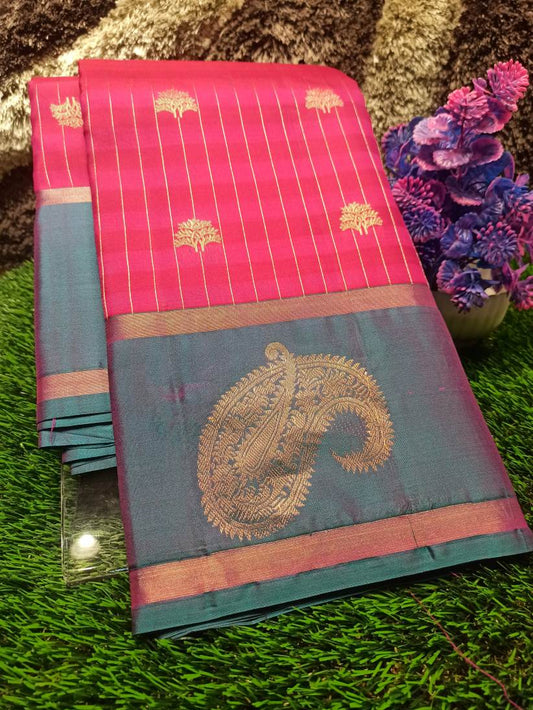 Pure Kanchipuram Silk Saree.
