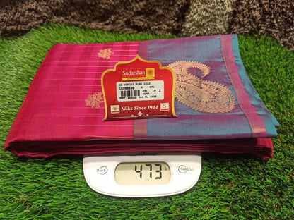 Pure Kanchipuram Silk Saree.