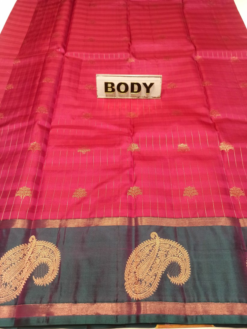 Pure Kanchipuram Silk Saree.