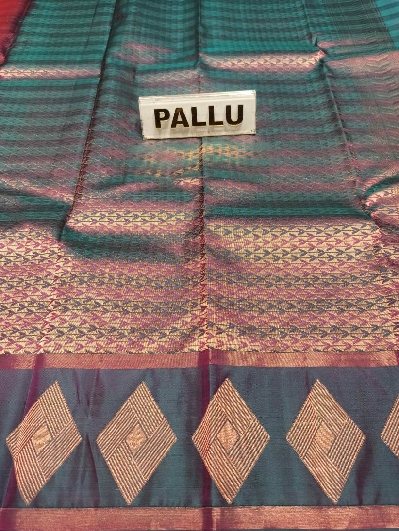 Pure Kanchipuram Silk Saree.
