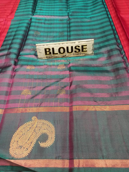 Pure Kanchipuram Silk Saree.