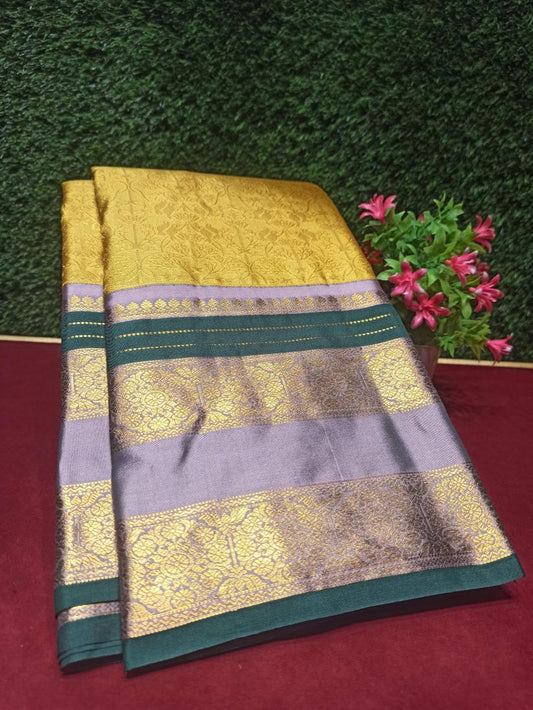 Pure Kanchipuram Silk Saree.
