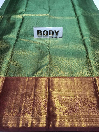 Pure Kanchipuram Silk Saree.