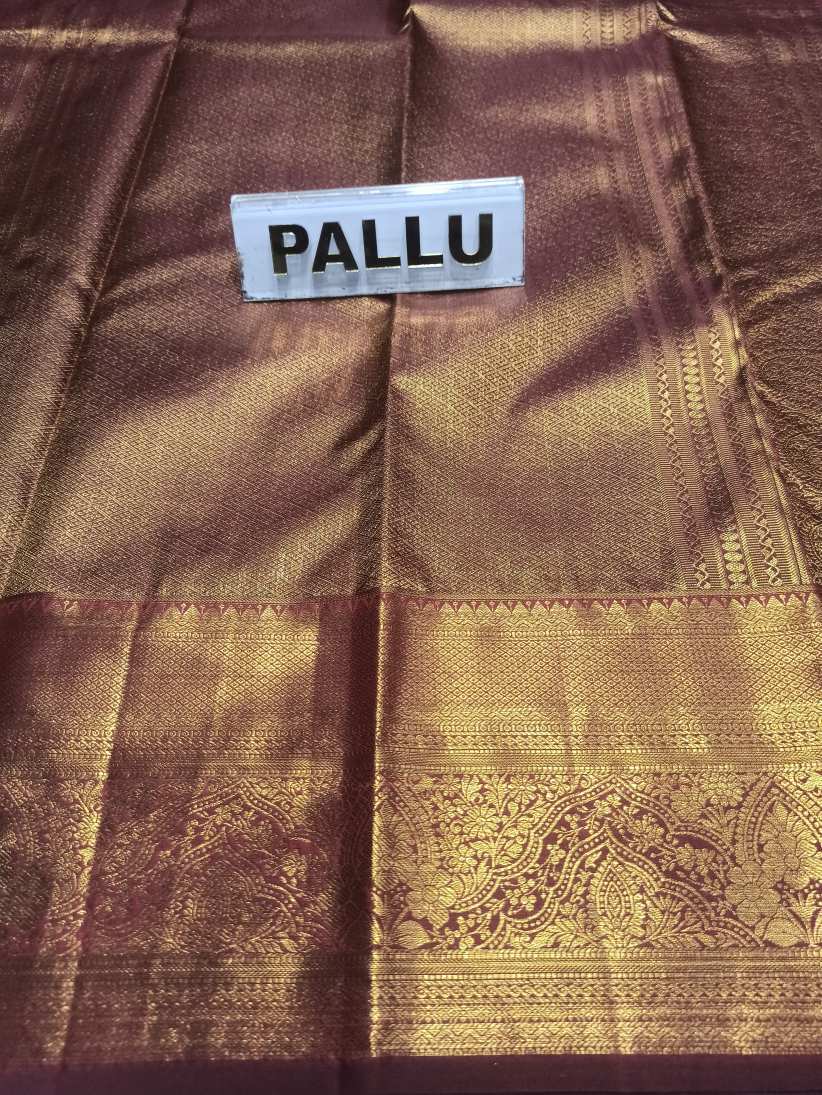 Pure Kanchipuram Silk Saree.