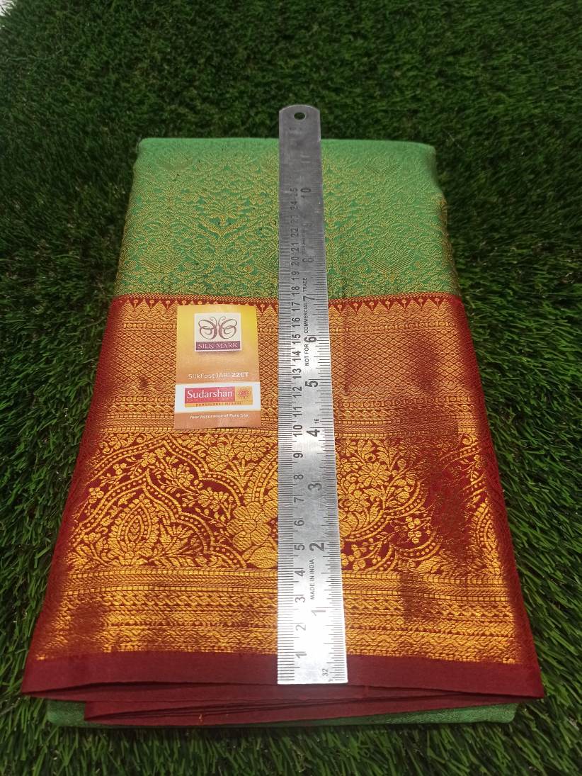 Pure Kanchipuram Silk Saree.
