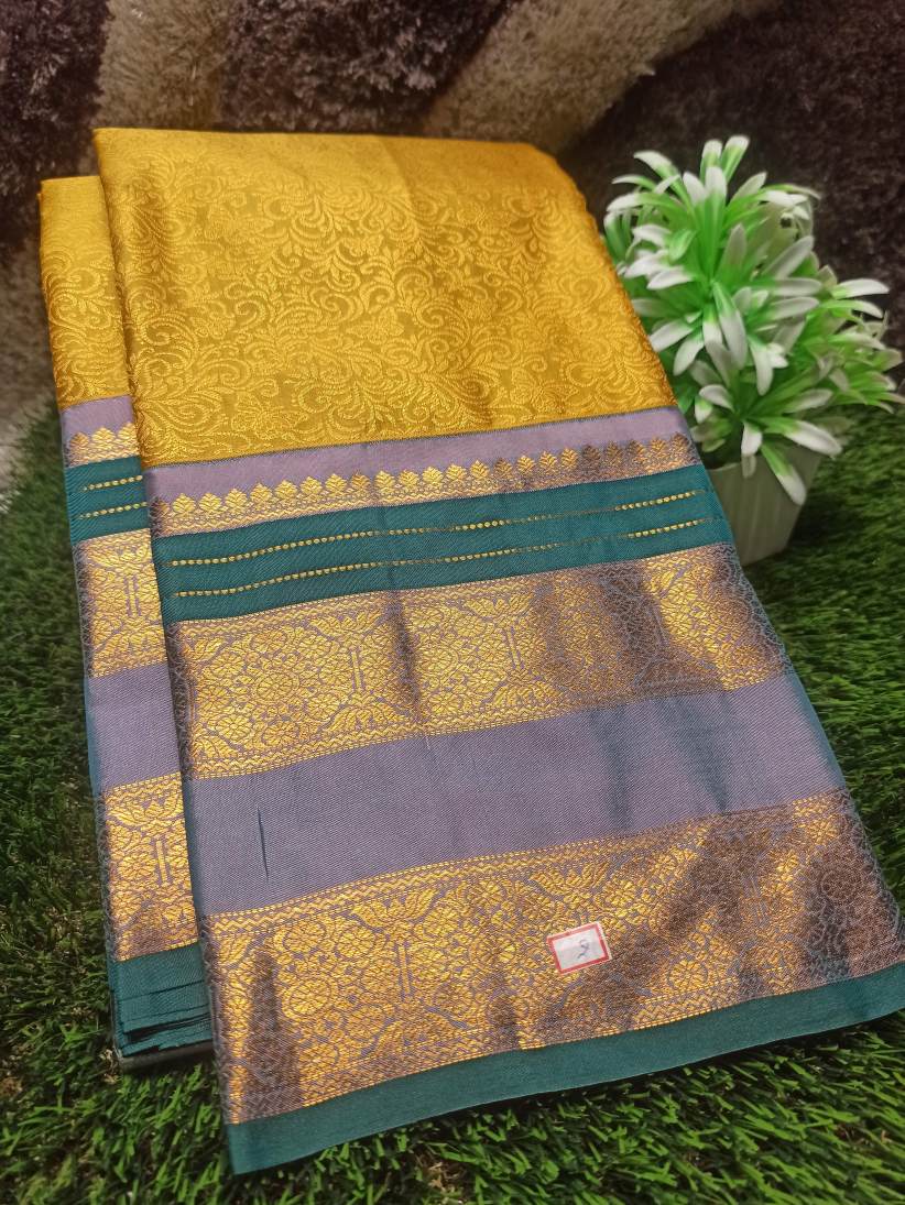 Pure Kanchipuram Silk Saree.