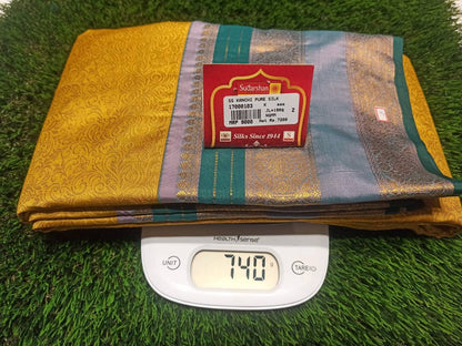 Pure Kanchipuram Silk Saree.