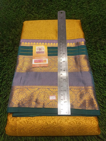 Pure Kanchipuram Silk Saree.