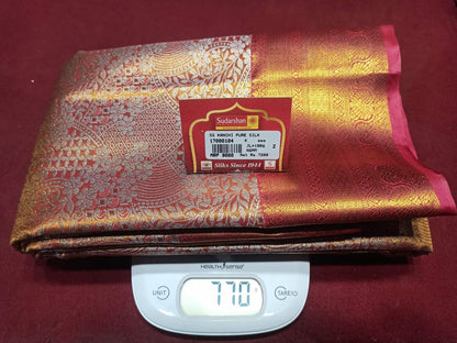 Pure Kanchipuram Silk Saree.