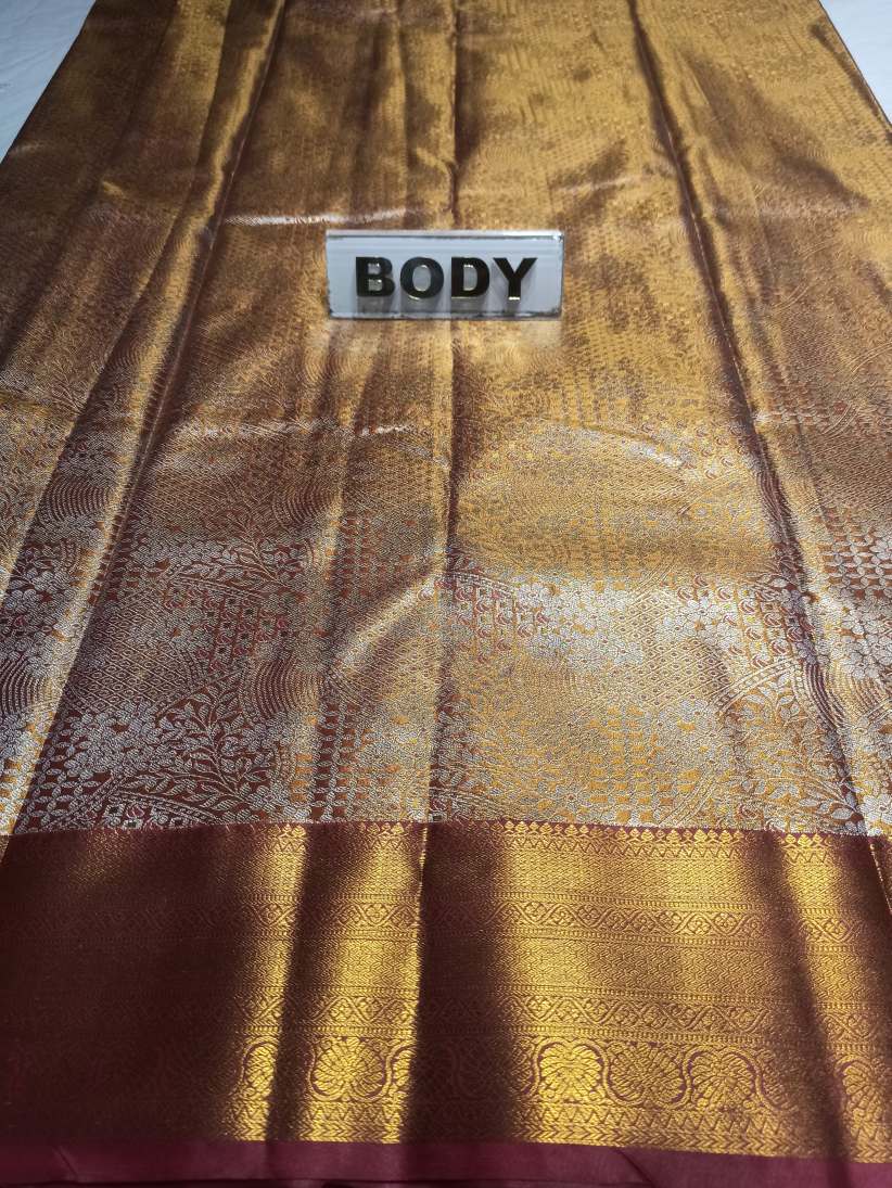 Pure Kanchipuram Silk Saree.