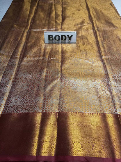 Pure Kanchipuram Silk Saree.