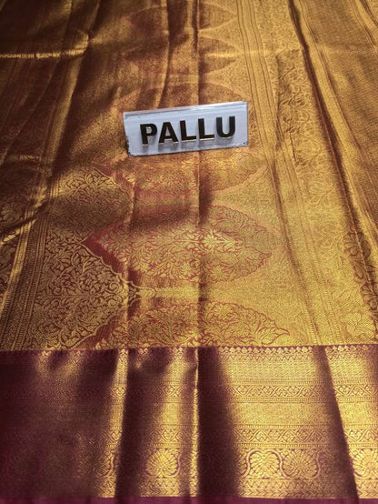 Pure Kanchipuram Silk Saree.