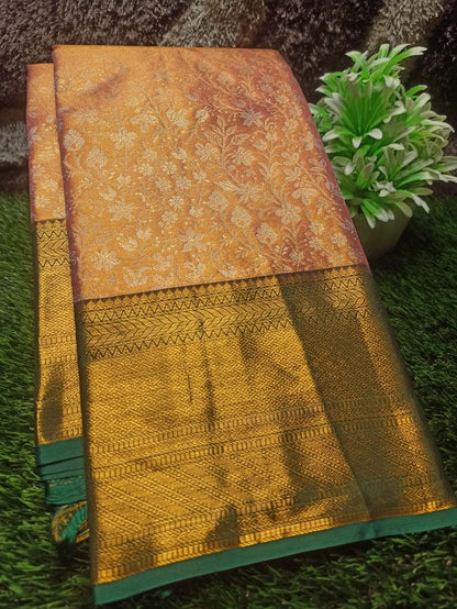 Pure Kanchipuram Silk Saree.