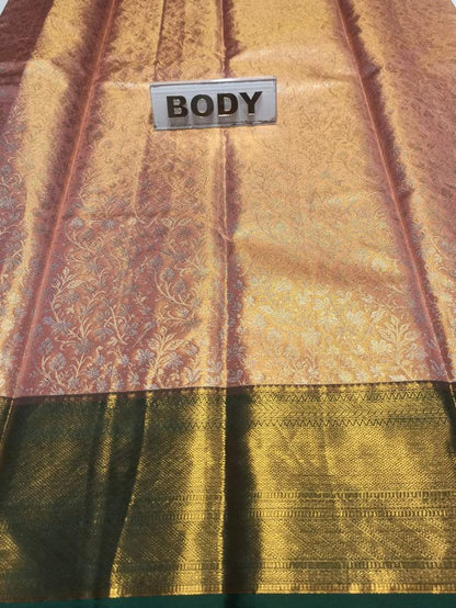 Pure Kanchipuram Silk Saree.