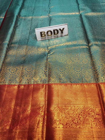 Pure Kanchipuram Silk Saree.