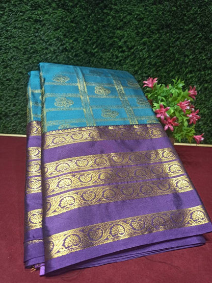 Pure Kanchipuram Silk Saree.
