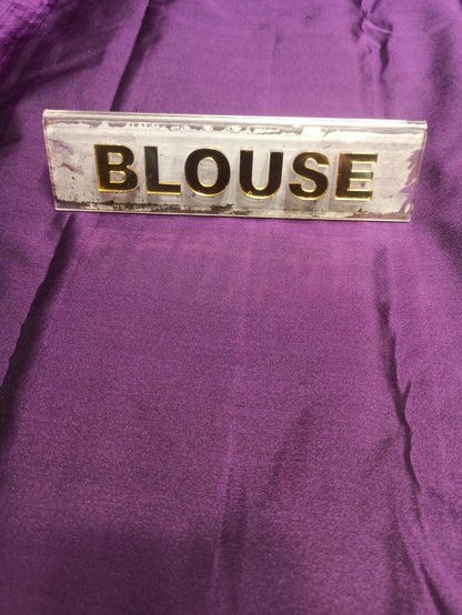 Pure Kanchipuram Silk Saree.