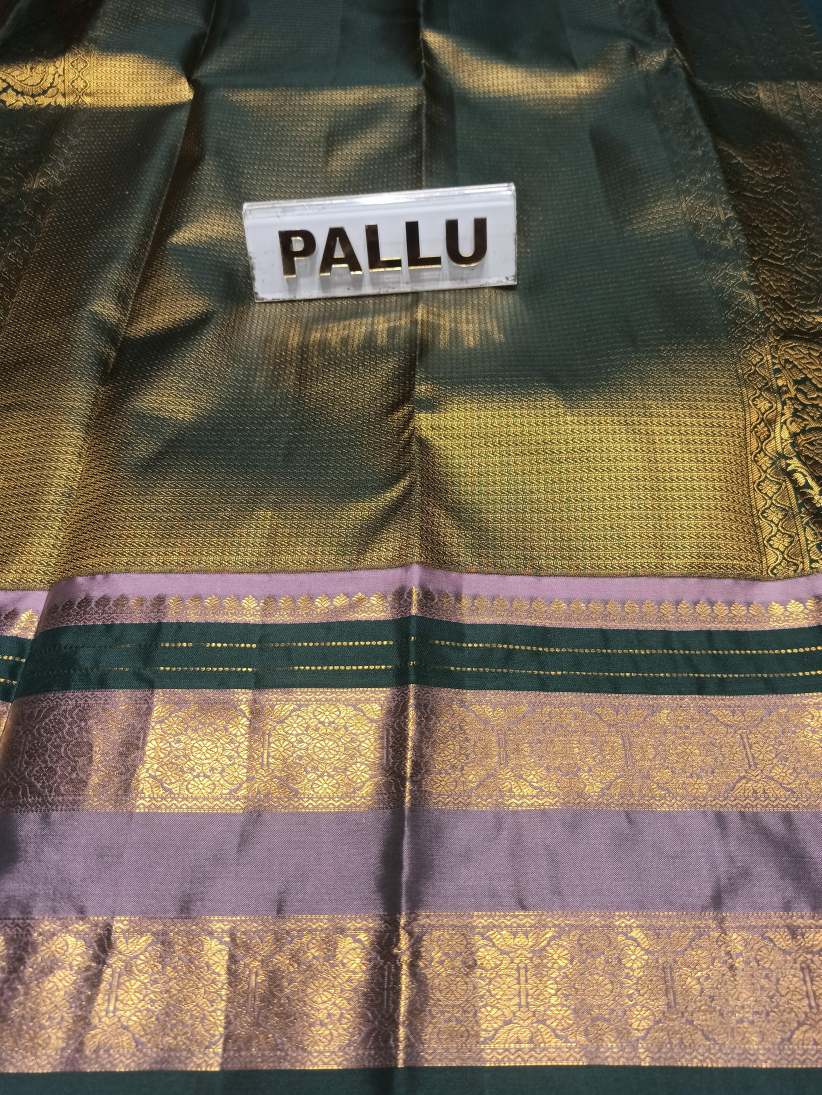 Pure Kanchipuram Silk Saree.