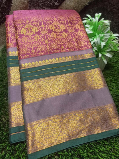 Pure Kanchipuram Silk Saree.