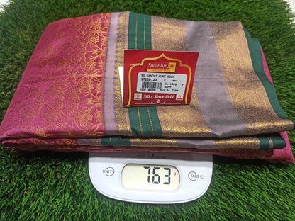 Pure Kanchipuram Silk Saree.
