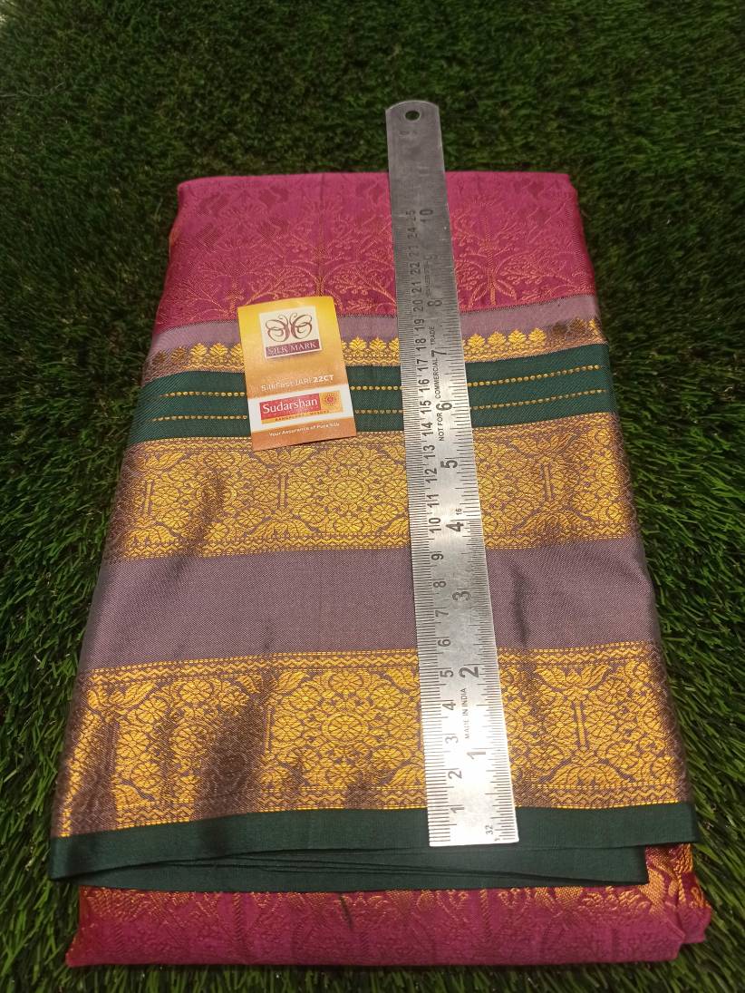 Pure Kanchipuram Silk Saree.