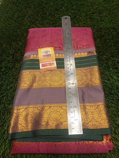 Pure Kanchipuram Silk Saree.