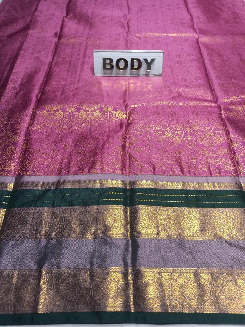 Pure Kanchipuram Silk Saree.