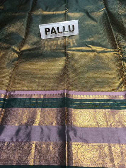 Pure Kanchipuram Silk Saree.