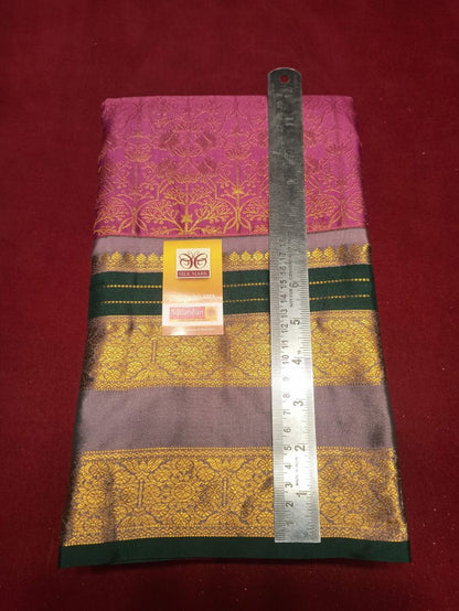 Pure Kanchipuram Silk Saree.
