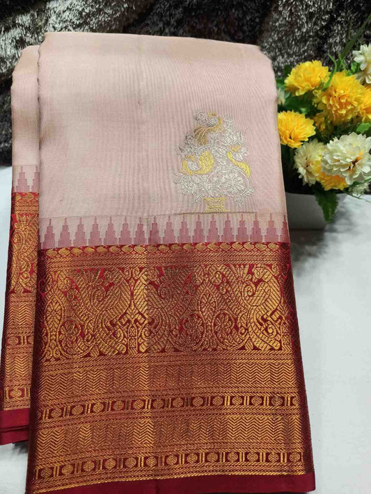 Pure Kanchipuram Silk Saree.