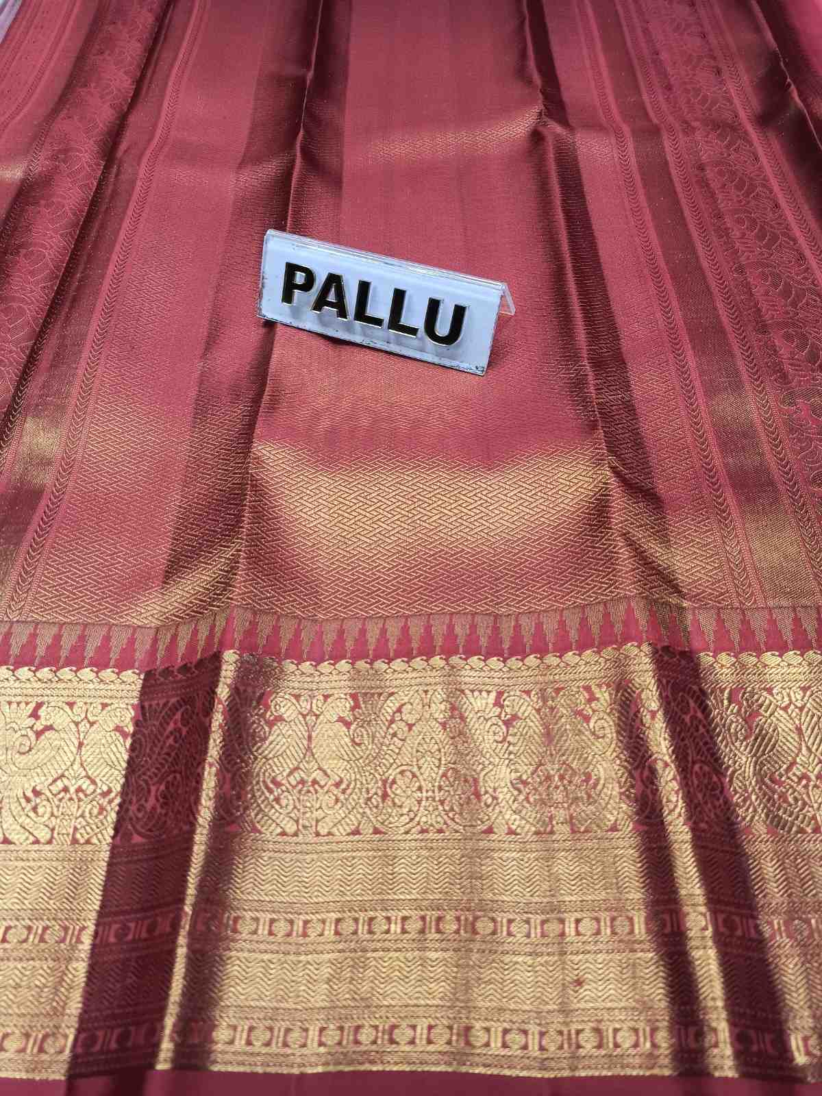 Pure Kanchipuram Silk Saree.