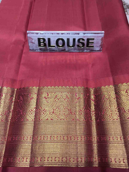 Pure Kanchipuram Silk Saree.