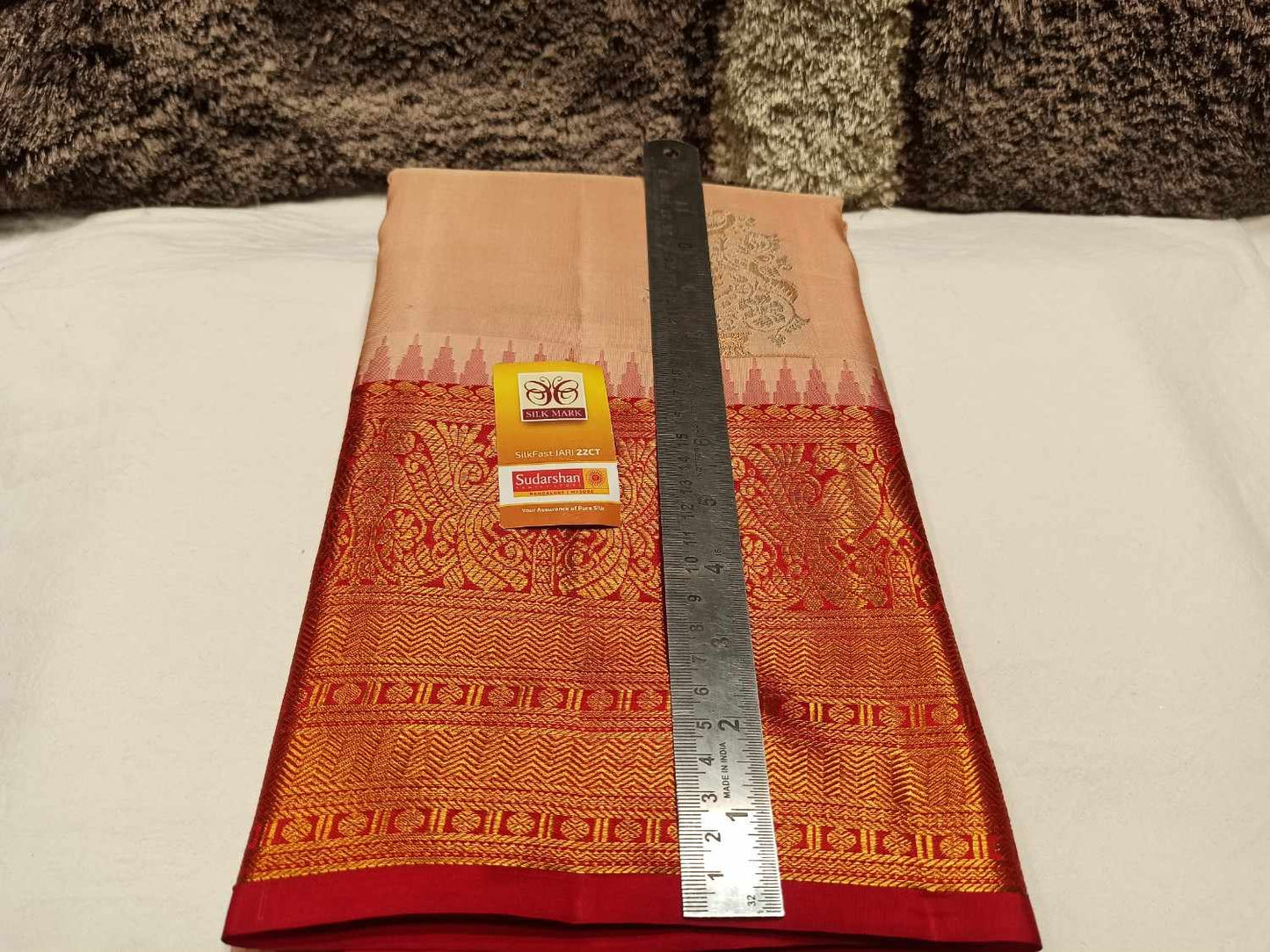 Pure Kanchipuram Silk Saree.