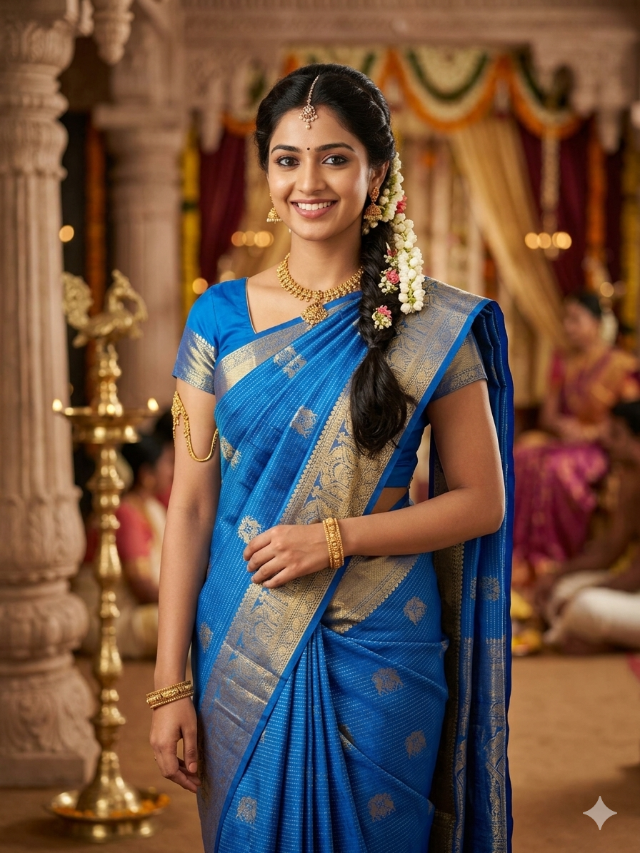 Pure Kanchipuram Silk Saree
