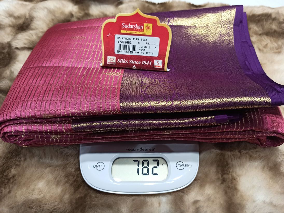 Pure Kanchipuram Silk Saree