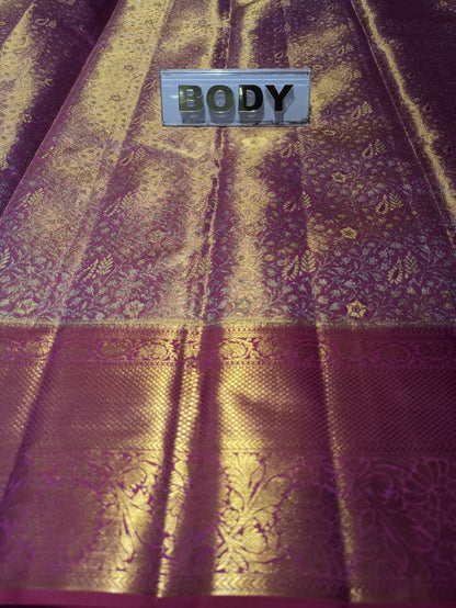 Pure Kanchipuram Silk Saree.